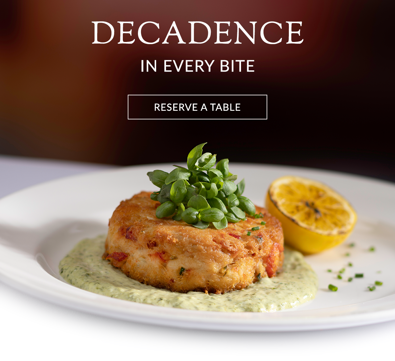 Lobster and Crab Cake