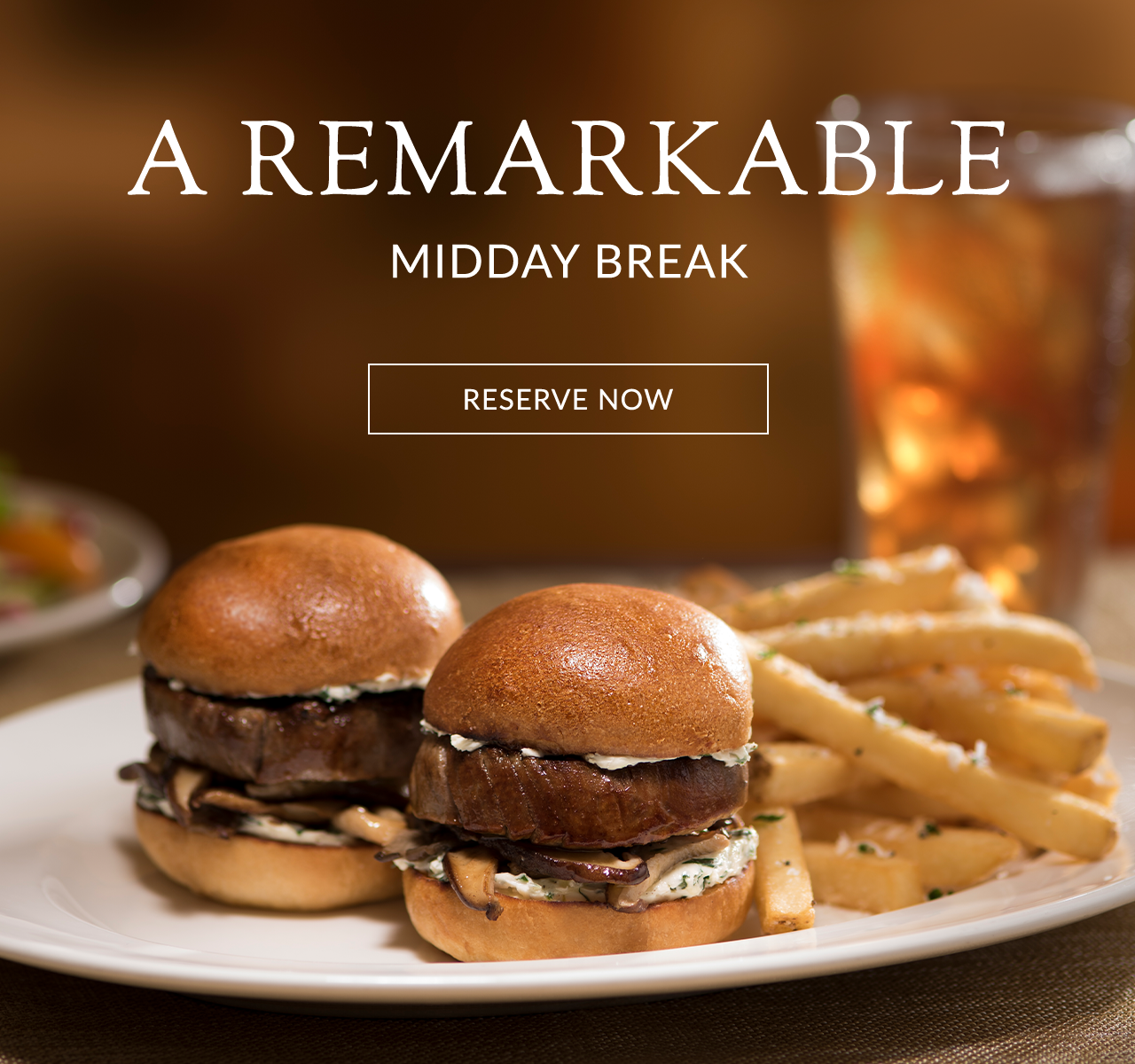 An Indulgent Midday Break