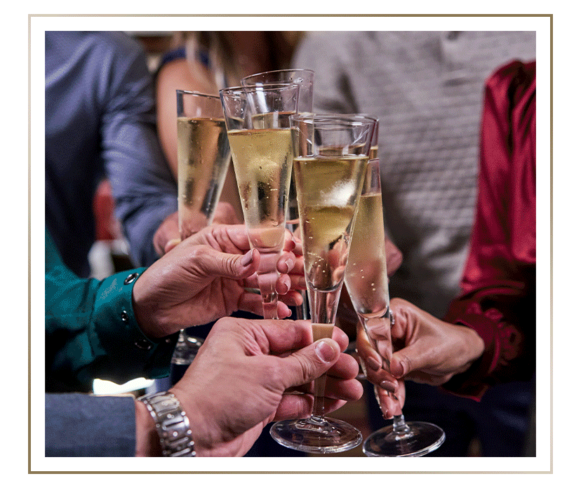 Gif of Private Dining Images, links to Private Dining page