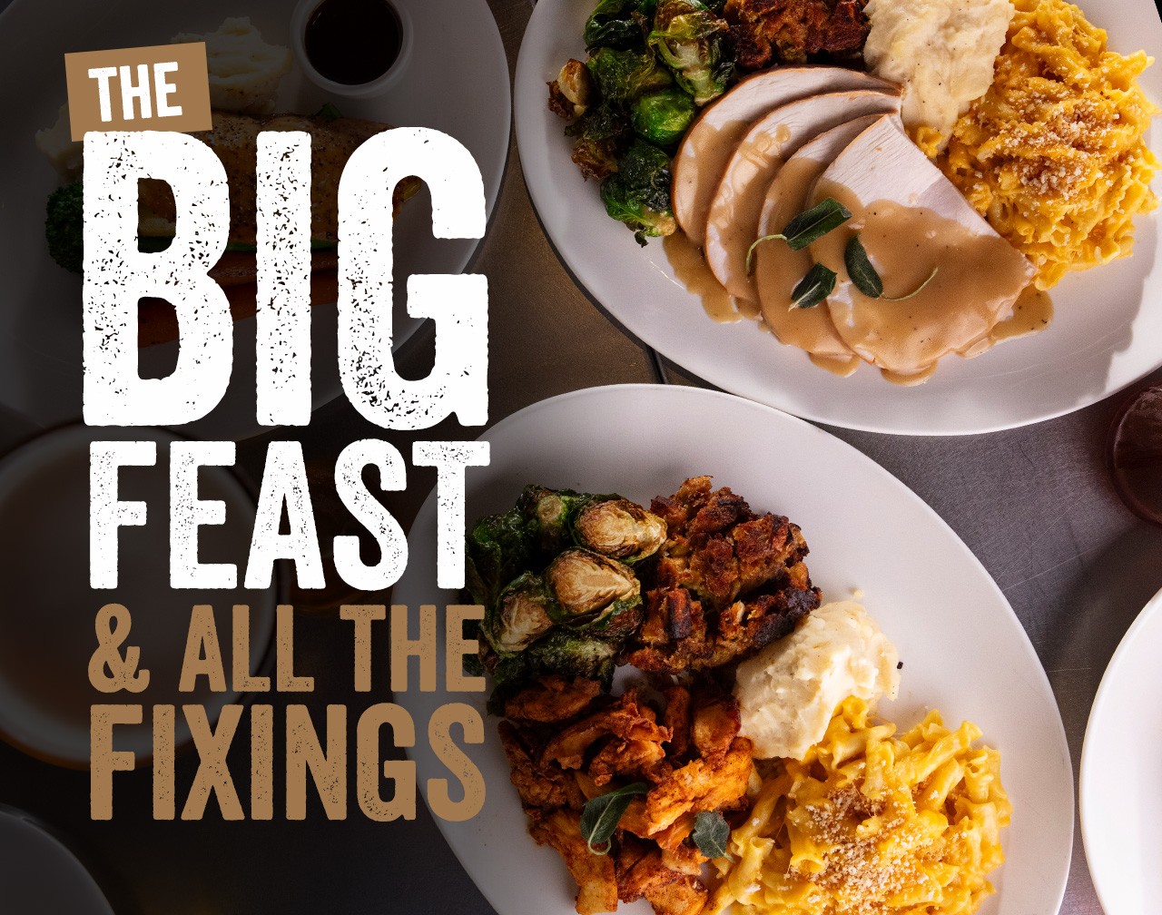 The big feast & all the fixings