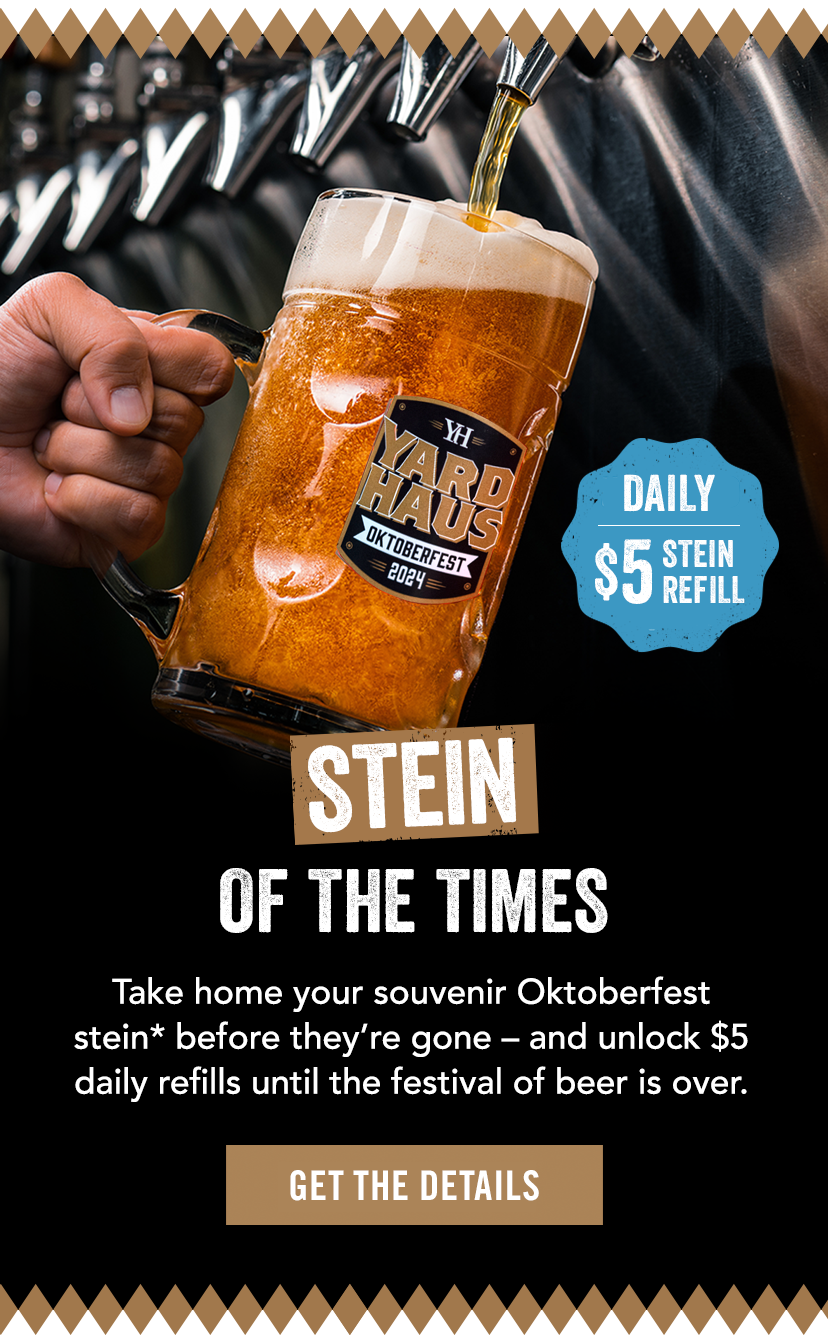 DAILY $5 STEIN REFILL