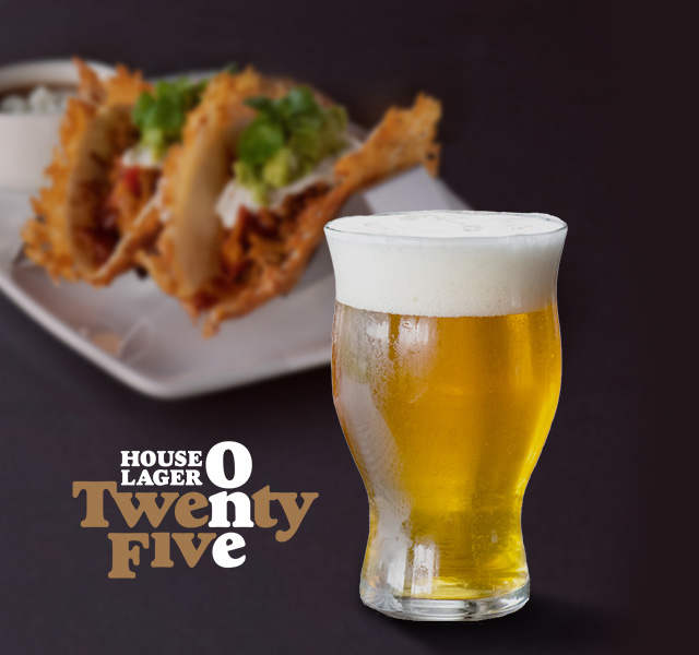 House Lager One Twenty Five