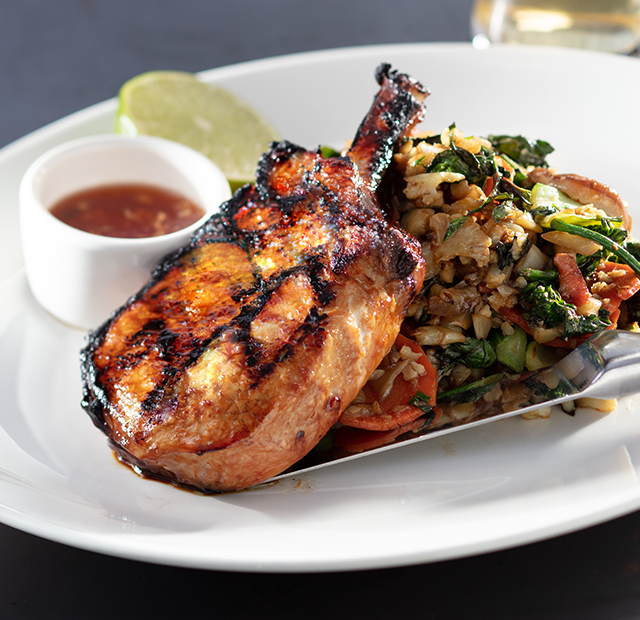 Thai Grilled Pork Chop