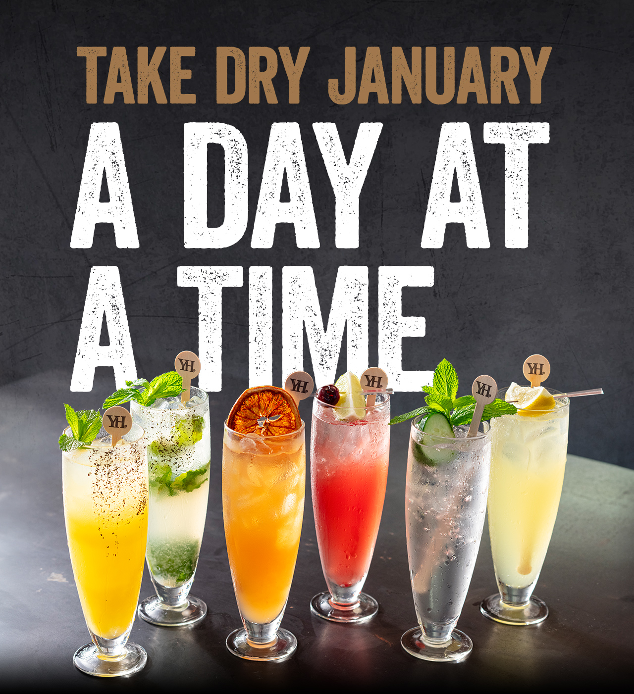 Take Dry January A Day at a Time