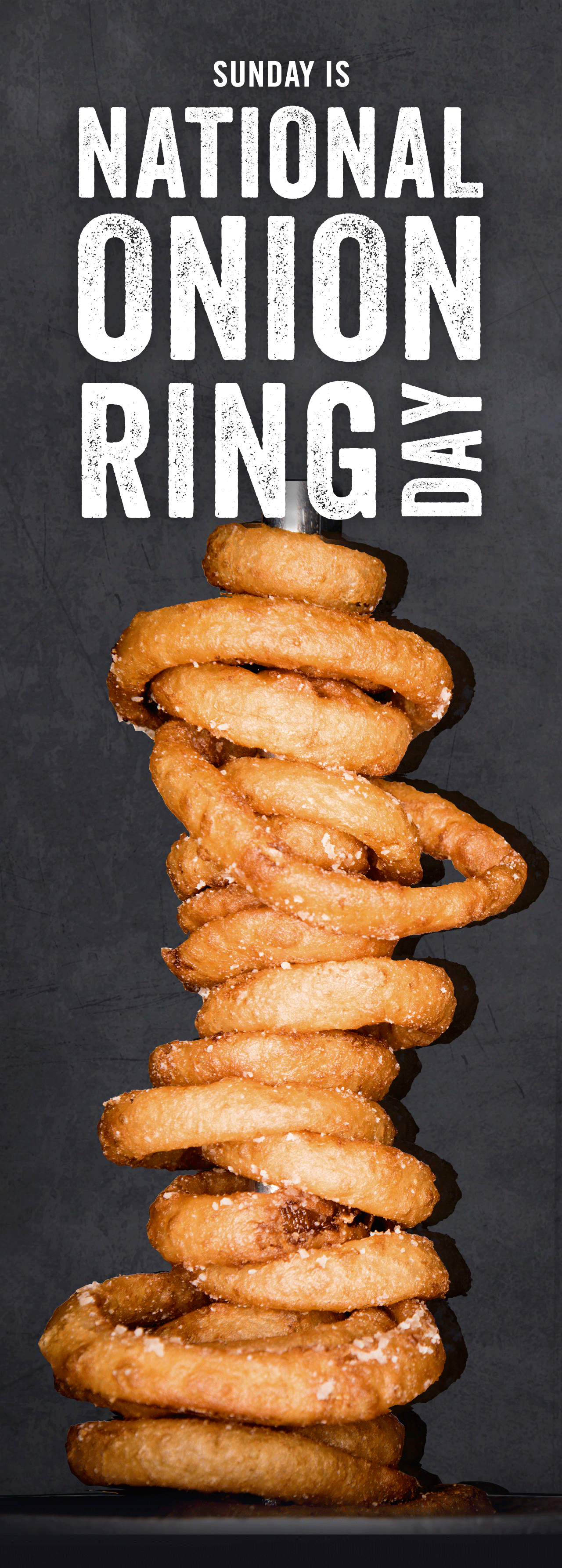 Sunday is National Onion Ring Day