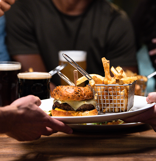 Late night menu, links to menu