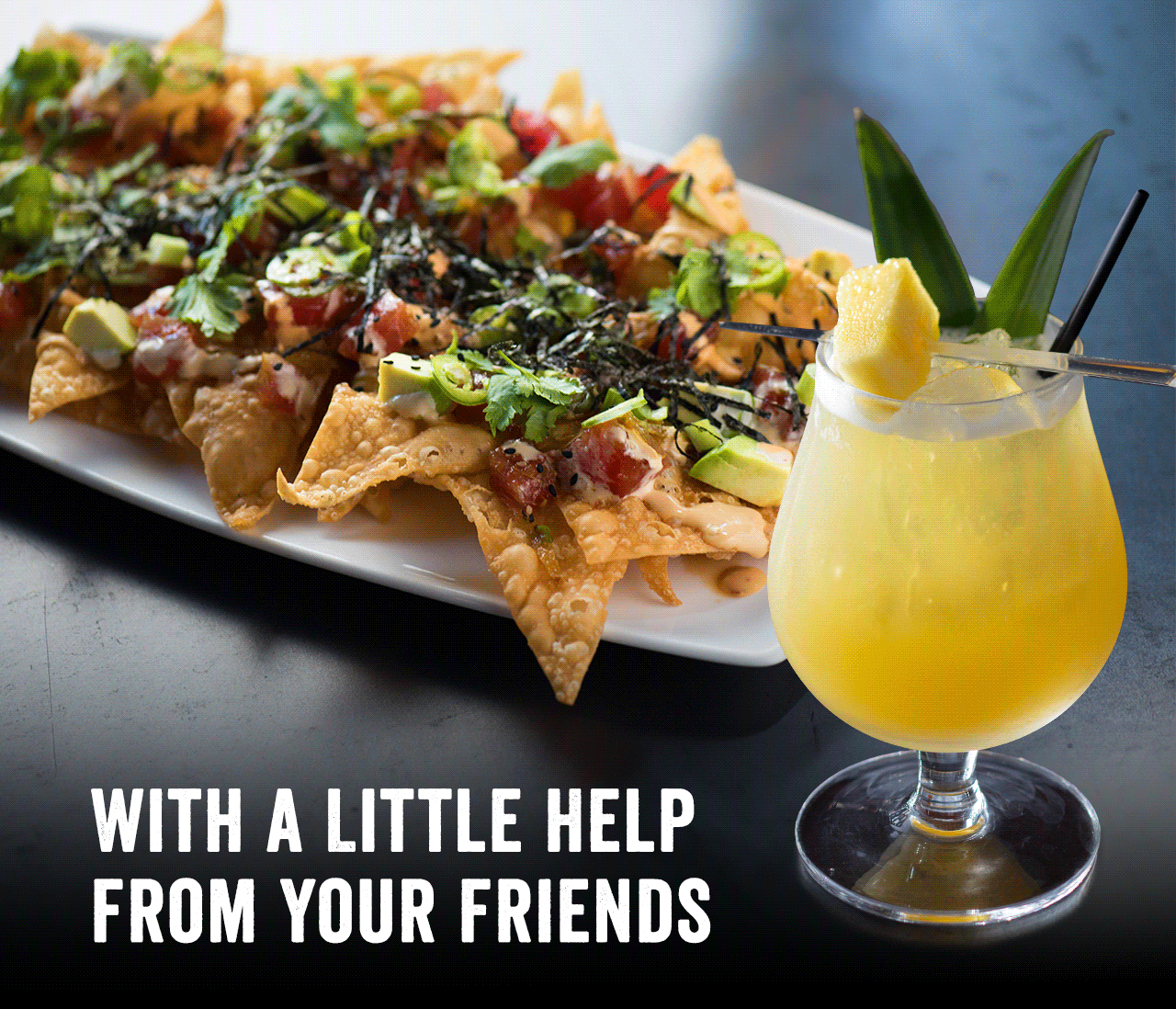 With a little help from your friends